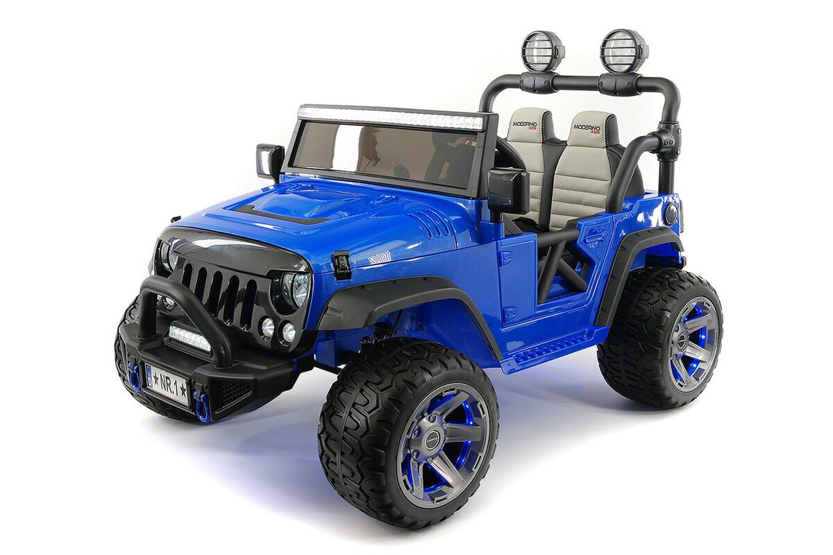 two seater electric jeep