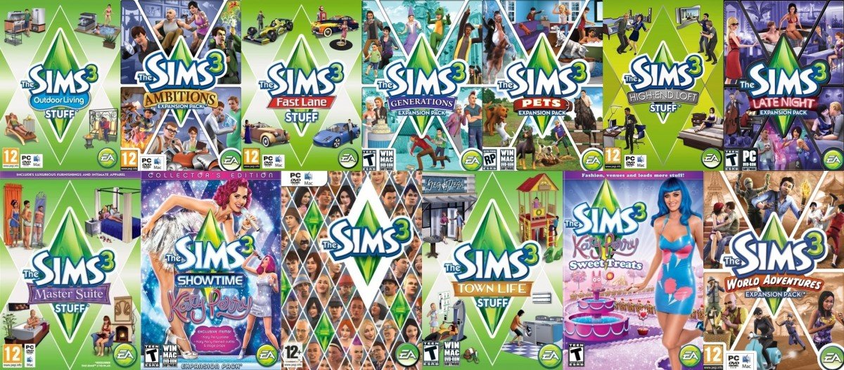 The Sims 3 COMPLETE Collection Bundle Set with 20 Expansions Video