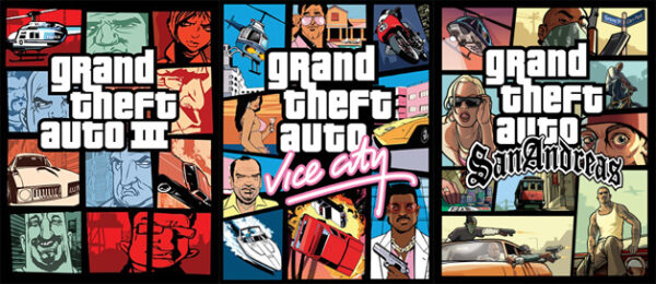 Grand Theft Auto 3, Vice City, San Andreas - PC Download
