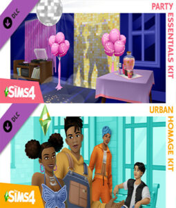 The Sims 4 Party Essentials and Urban Homage Kit Set – PC Download ...